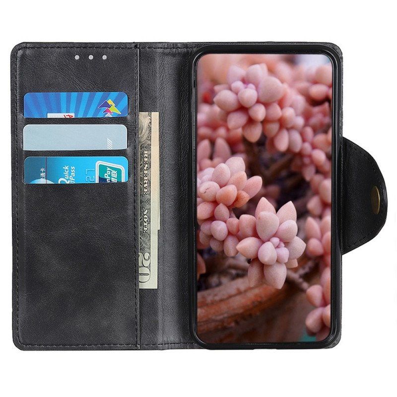 Etui Folio do Samsung Galaxy M23 5G Przycisk Magnetyczny