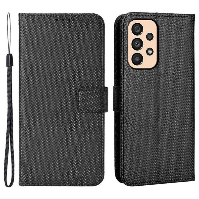 Etui Folio do Samsung Galaxy M23 5G Teksturowane