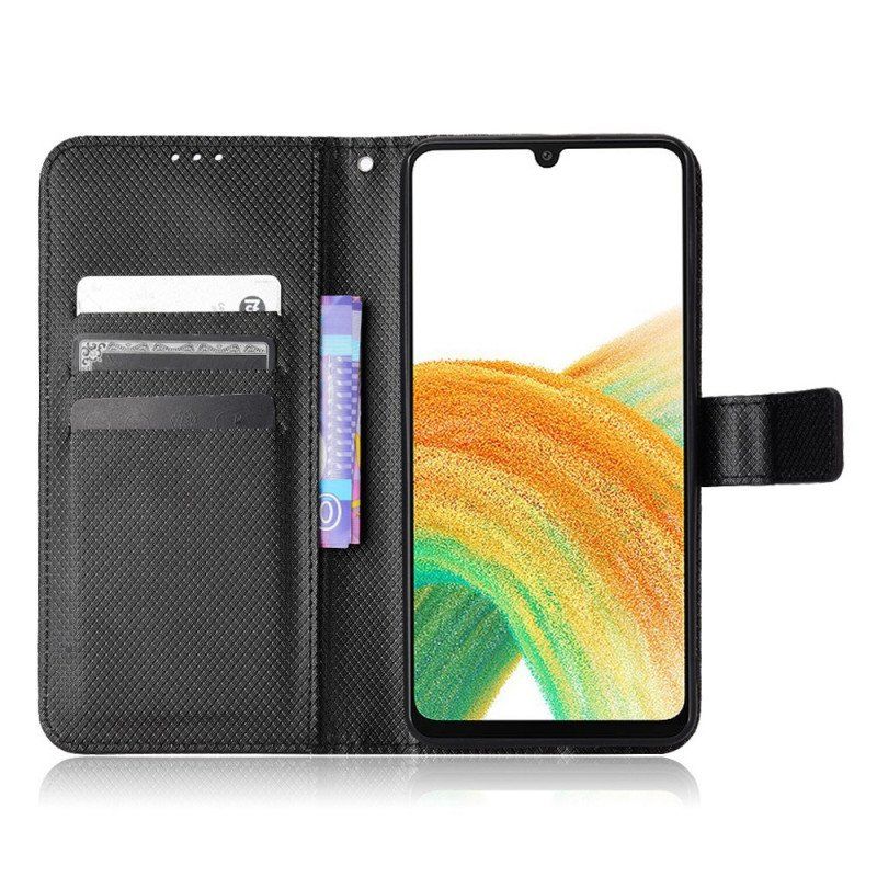 Etui Folio do Samsung Galaxy M23 5G Teksturowane