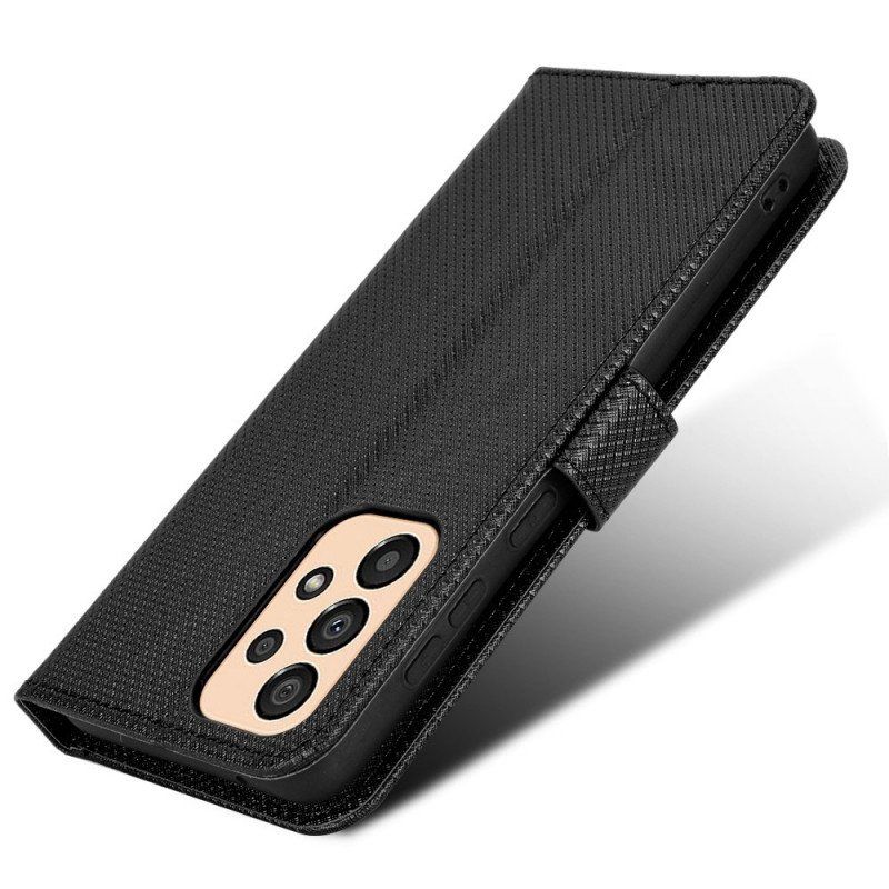 Etui Folio do Samsung Galaxy M23 5G Teksturowane