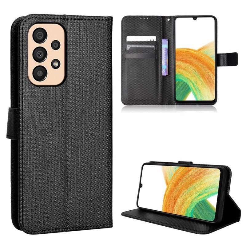 Etui Folio do Samsung Galaxy M23 5G Teksturowane