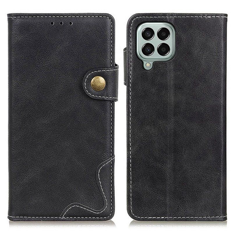 Etui Folio do Samsung Galaxy M33 5G Artystyczny Guzik