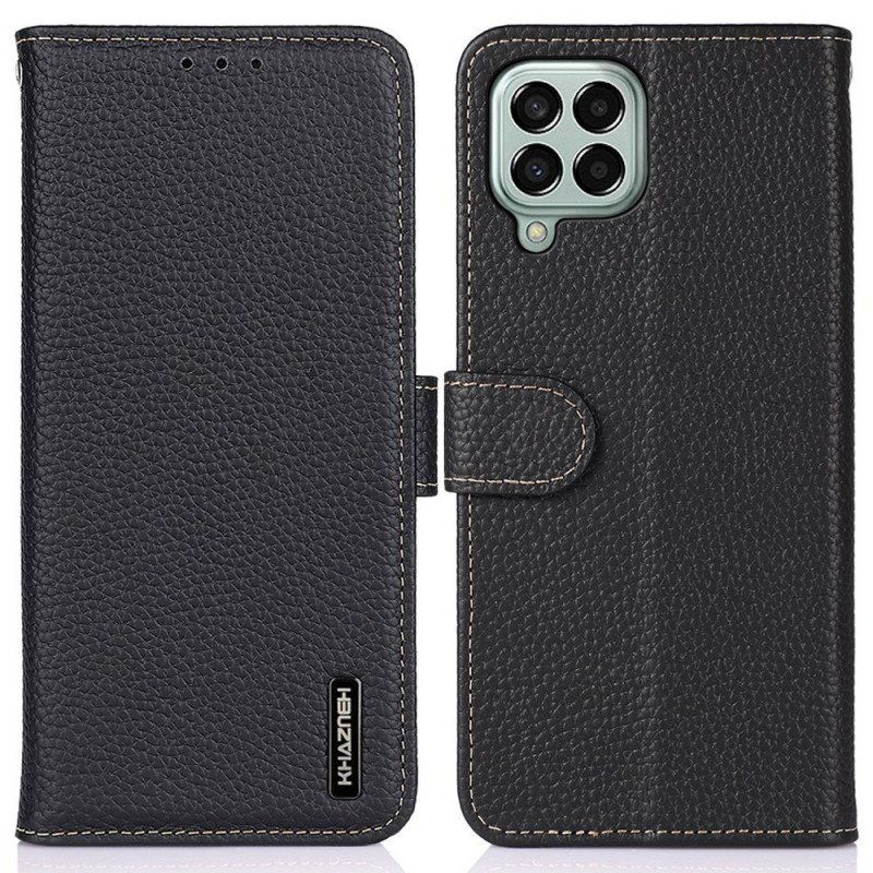 Etui Folio do Samsung Galaxy M33 5G Khazneh Skóra Liczi