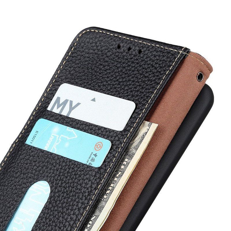 Etui Folio do Samsung Galaxy M33 5G Khazneh Skóra Liczi