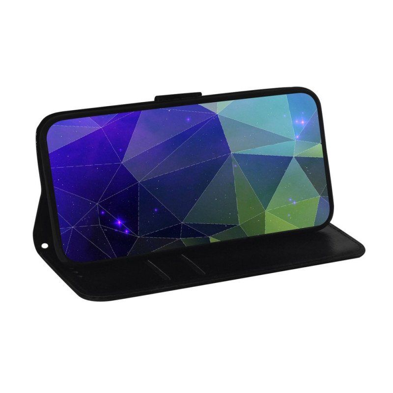 Etui Folio do Samsung Galaxy M33 5G Lustro I Smycz