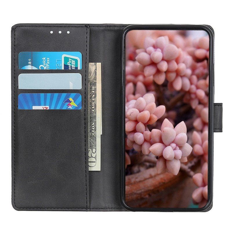 Etui Folio do Samsung Galaxy M33 5G Matowa Sztuczna Skóra