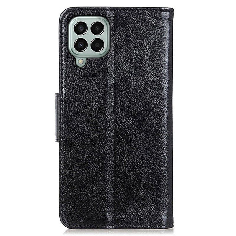 Etui Folio do Samsung Galaxy M33 5G Prawdziwa Skóra Nappa