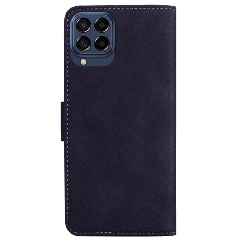 Etui Folio do Samsung Galaxy M33 5G Zwykły Ze Sztucznej Skóry