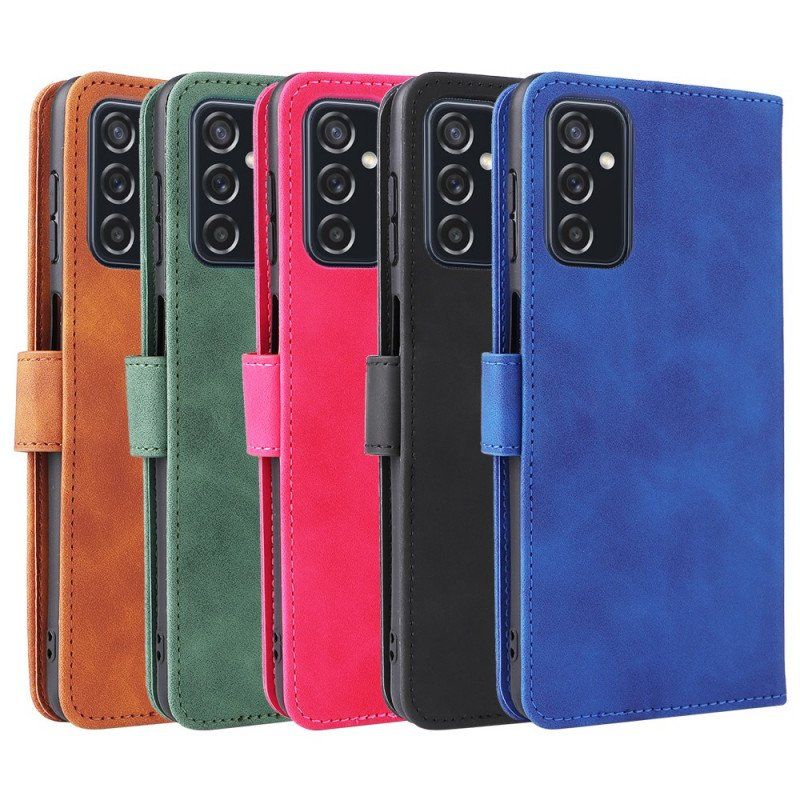 Etui Folio do Samsung Galaxy M52 5G Ekranowana Skóra