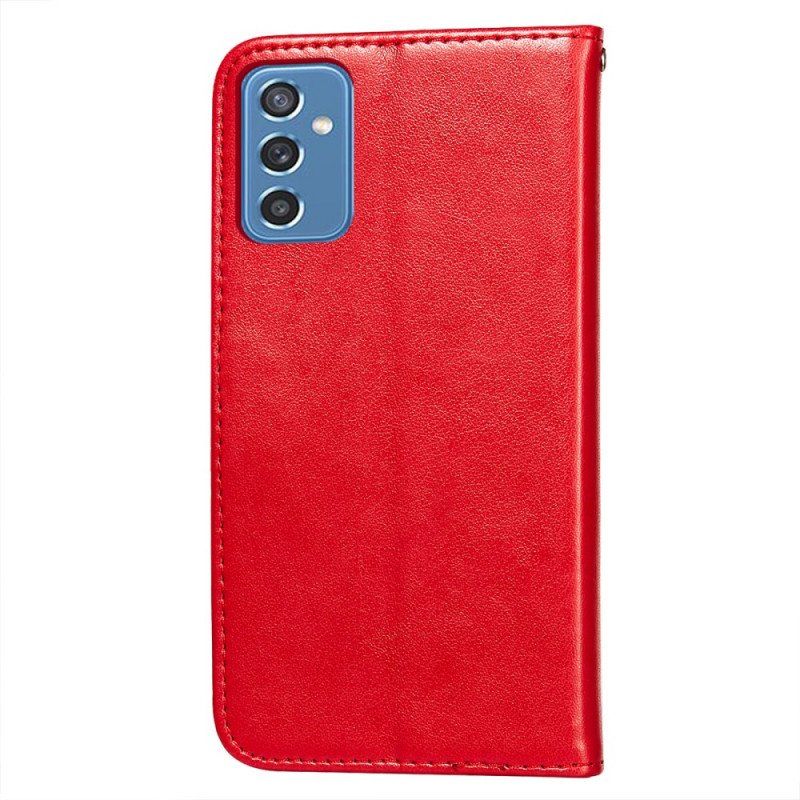 Etui Folio do Samsung Galaxy M52 5G Gruba Skóra