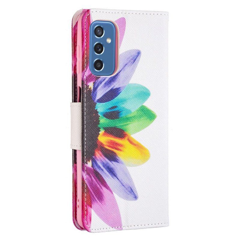 Etui Folio do Samsung Galaxy M52 5G Kwiat