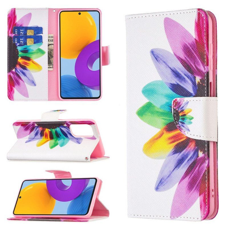 Etui Folio do Samsung Galaxy M52 5G Kwiat