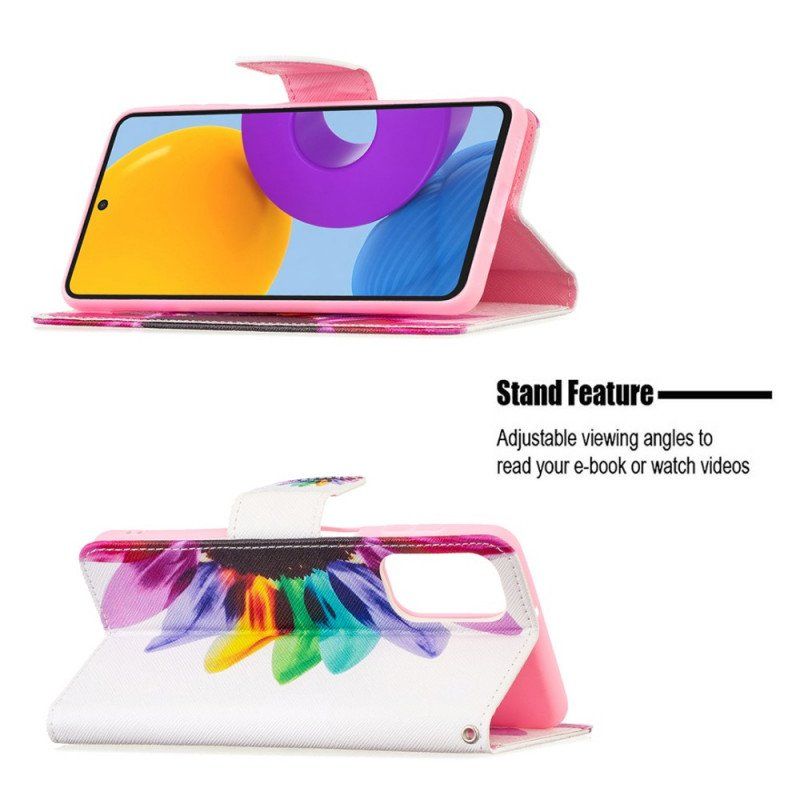 Etui Folio do Samsung Galaxy M52 5G Kwiat