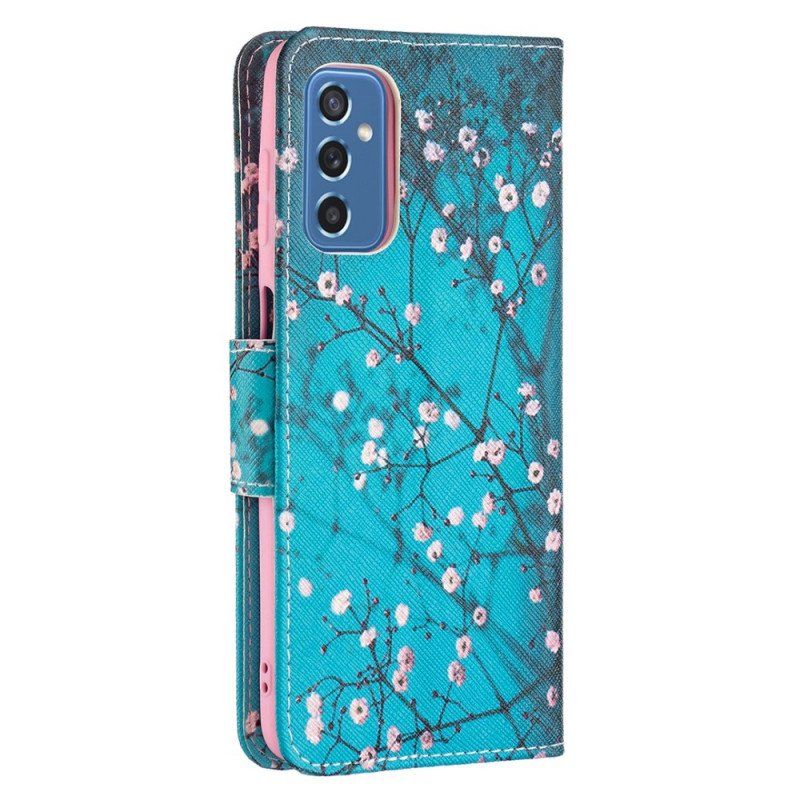 Etui Folio do Samsung Galaxy M52 5G Kwitnące Drzewo