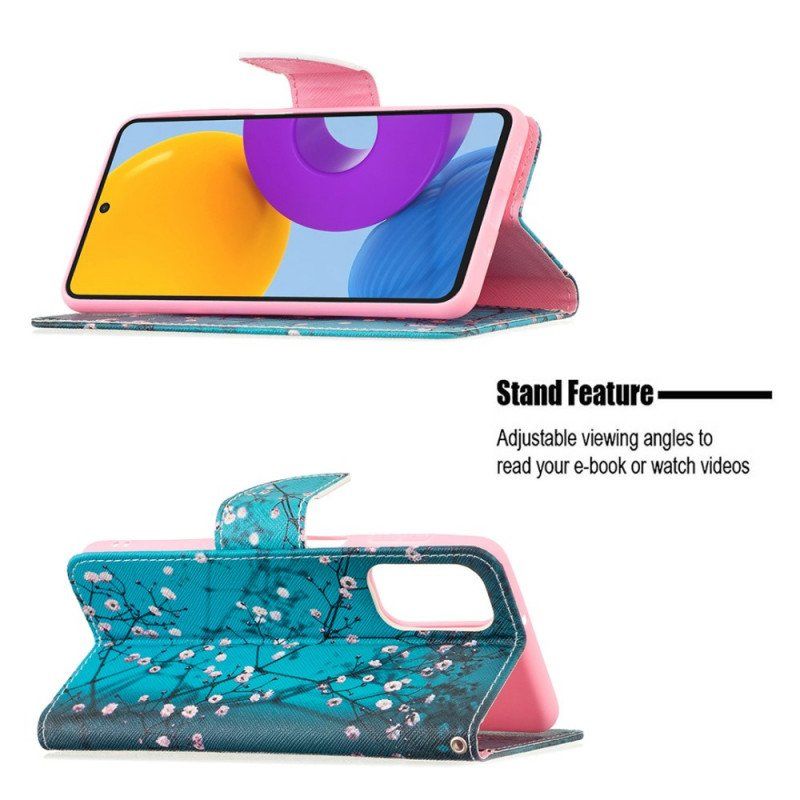 Etui Folio do Samsung Galaxy M52 5G Kwitnące Drzewo