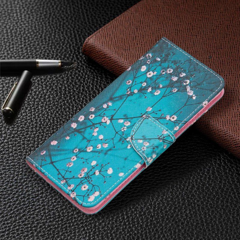 Etui Folio do Samsung Galaxy M52 5G Kwitnące Drzewo