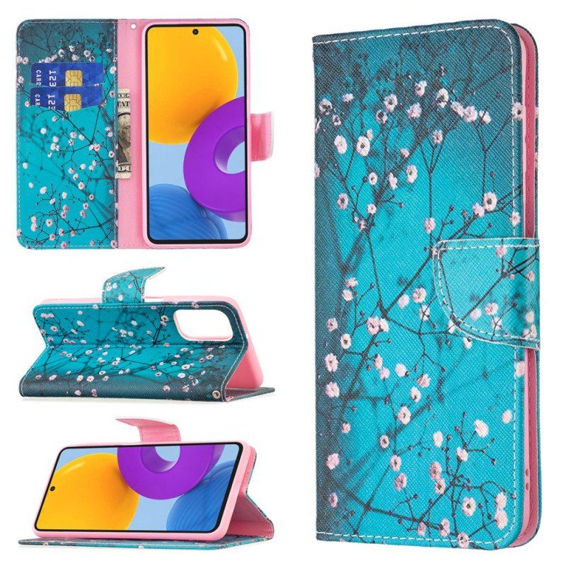 Etui Folio do Samsung Galaxy M52 5G Kwitnące Drzewo