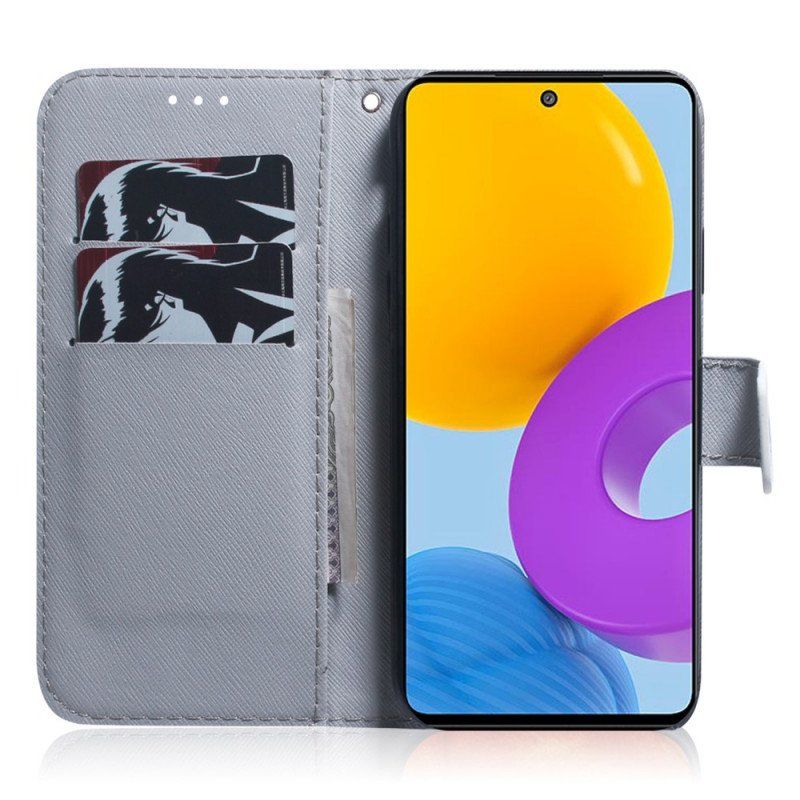 Etui Folio do Samsung Galaxy M52 5G Mops Pies