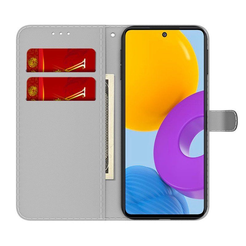 Etui Folio do Samsung Galaxy M52 5G Płomienie