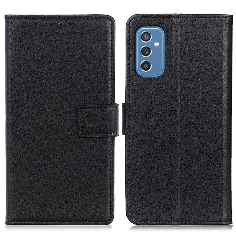 Etui Folio do Samsung Galaxy M52 5G Prosty Efekt Skóry