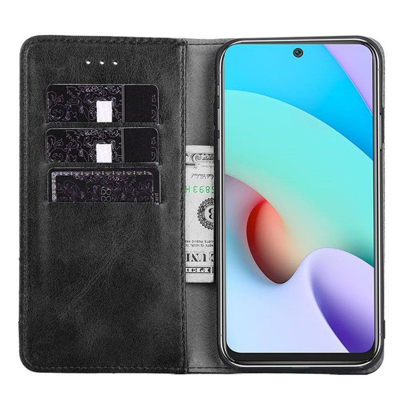 Etui Folio do Samsung Galaxy M52 5G Szczotkowana Skóra