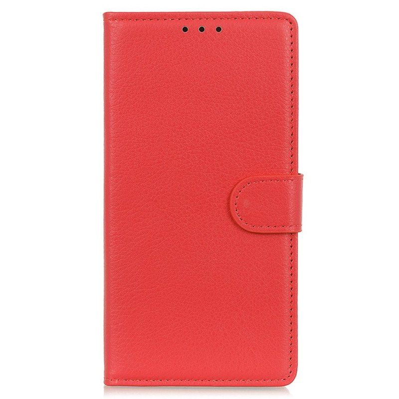 Etui Folio do Samsung Galaxy M52 5G Tekstura Liczi