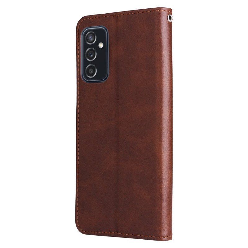 Etui Folio do Samsung Galaxy M52 5G Zamek Błyskawiczny