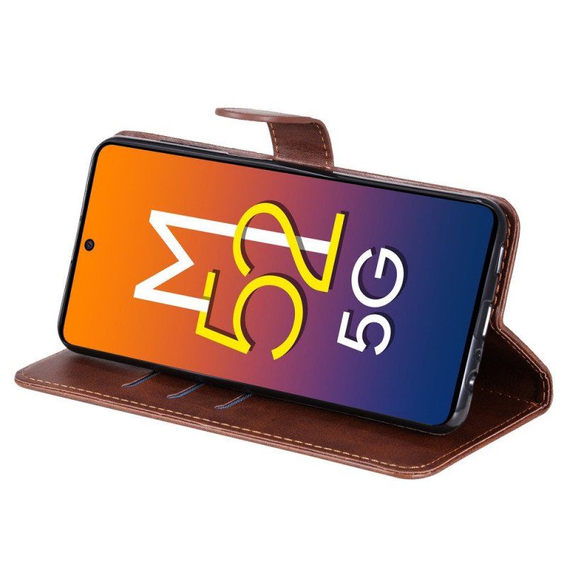 Etui Folio do Samsung Galaxy M52 5G Zamek Błyskawiczny