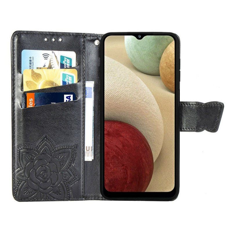 Etui Folio do Samsung Galaxy M53 5G Barokowy Motyl