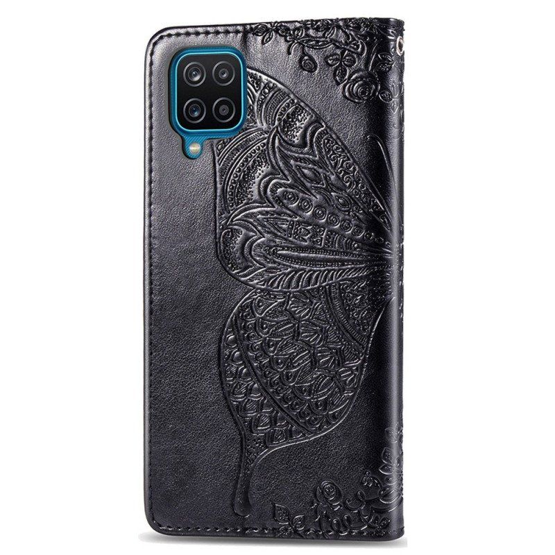 Etui Folio do Samsung Galaxy M53 5G Barokowy Motyl