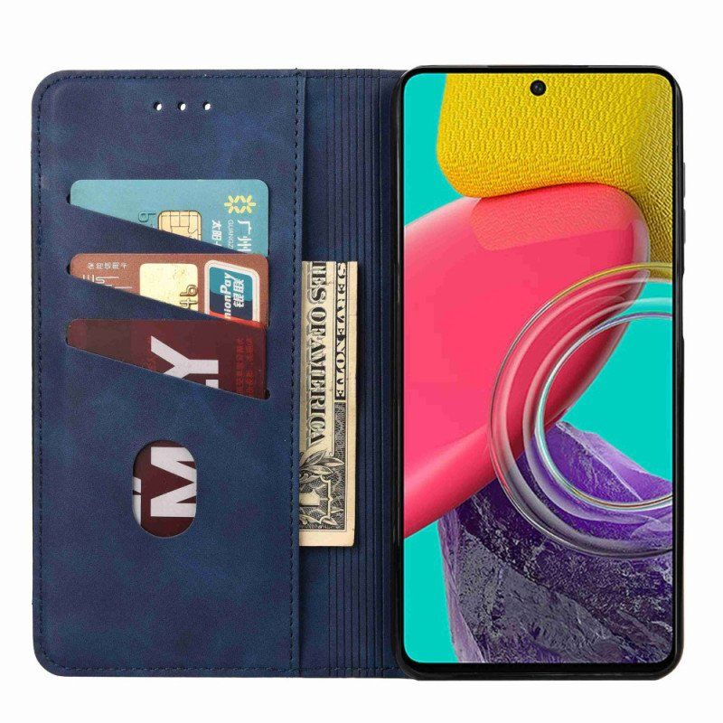 Etui Folio do Samsung Galaxy M53 5G Dwukolorowa Elegancja