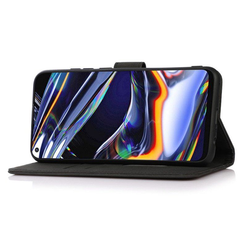 Etui Folio do Samsung Galaxy M53 5G Imitacja Skóry Khazneh