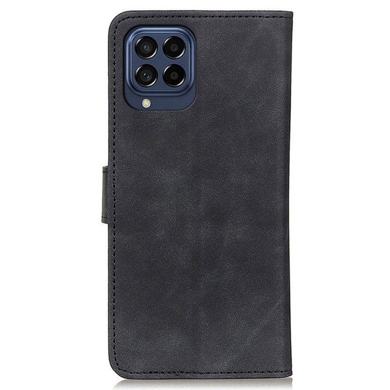 Etui Folio do Samsung Galaxy M53 5G Khazneh Efekt Skóry W Stylu Vintage