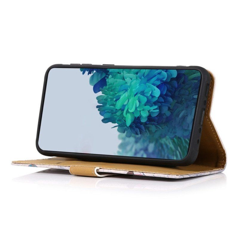 Etui Folio do Samsung Galaxy M53 5G Kwitnące Drzewo