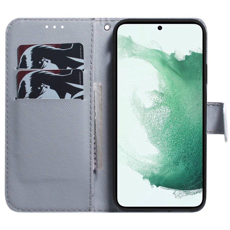 Etui Folio do Samsung Galaxy M53 5G Kwitnące Gałęzie