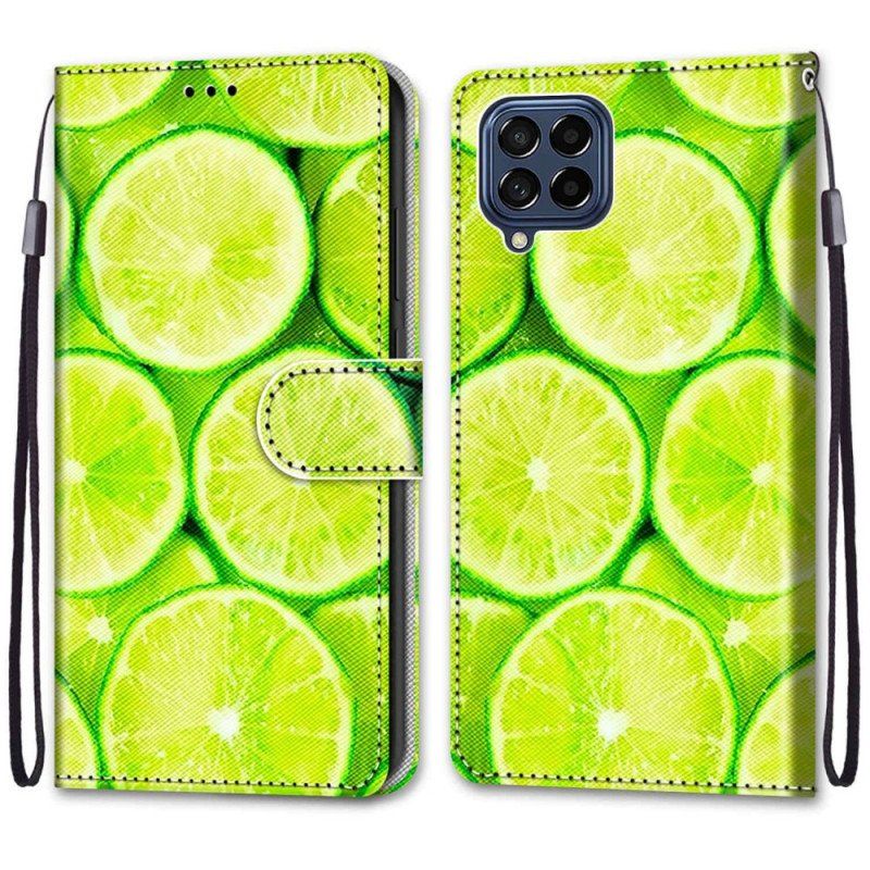 Etui Folio do Samsung Galaxy M53 5G Limonki