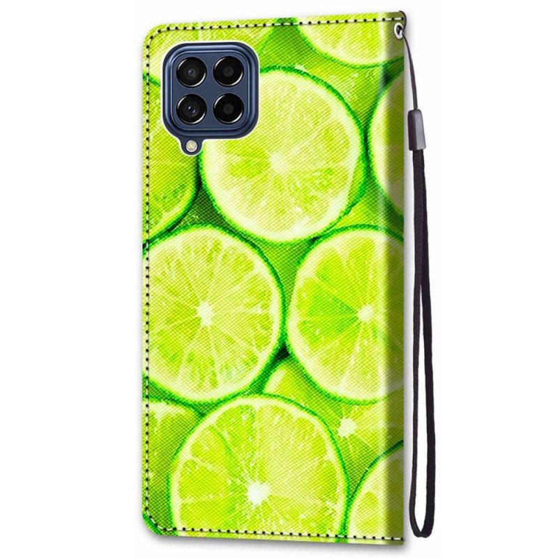 Etui Folio do Samsung Galaxy M53 5G Limonki