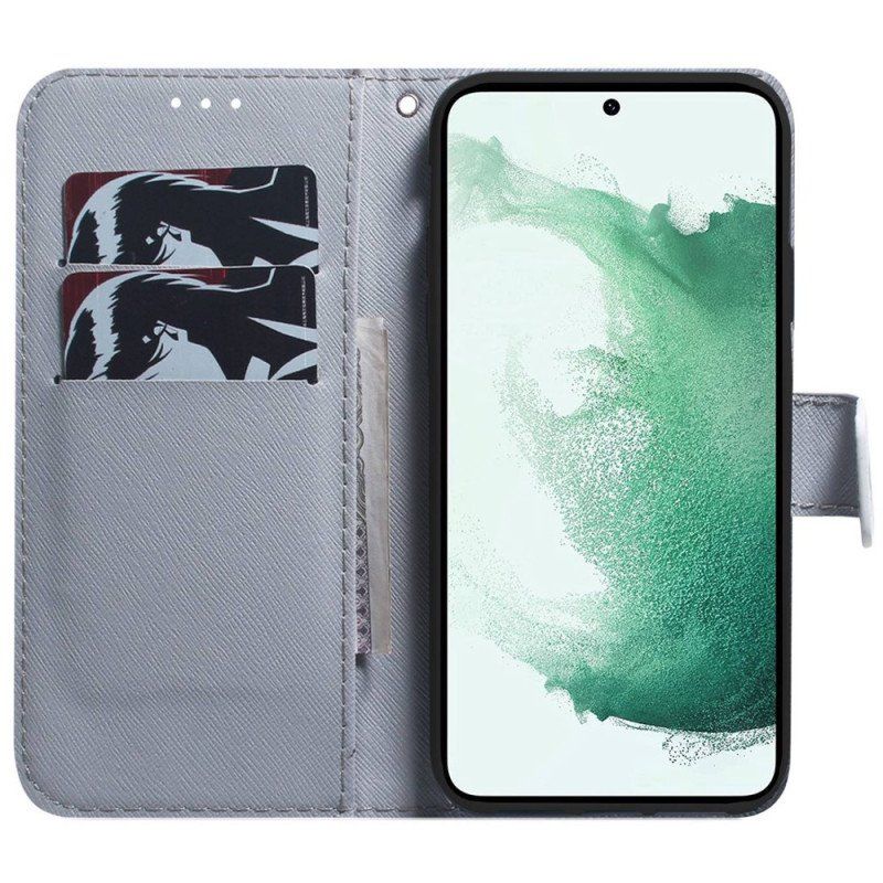 Etui Folio do Samsung Galaxy M53 5G Mops Pies