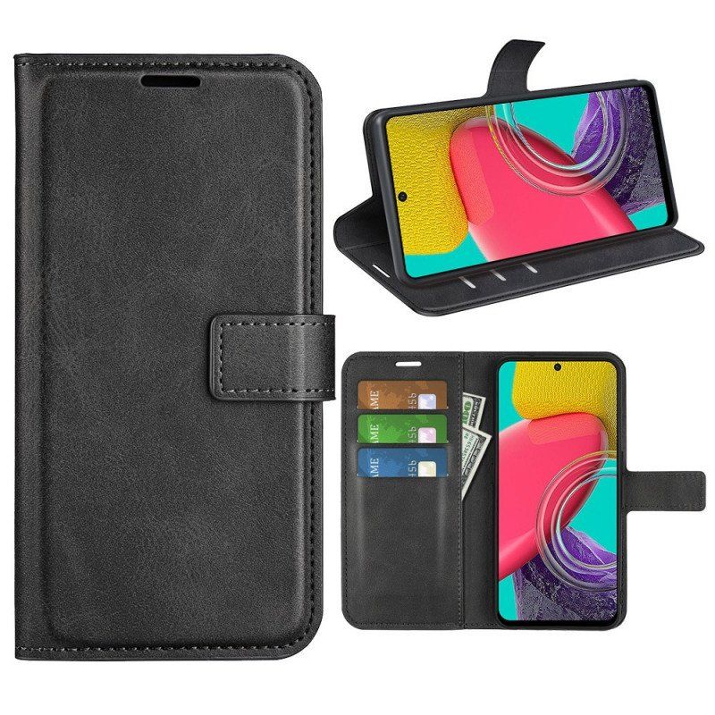 Etui Folio do Samsung Galaxy M53 5G Smukły Ekstremalny Efekt Skóry