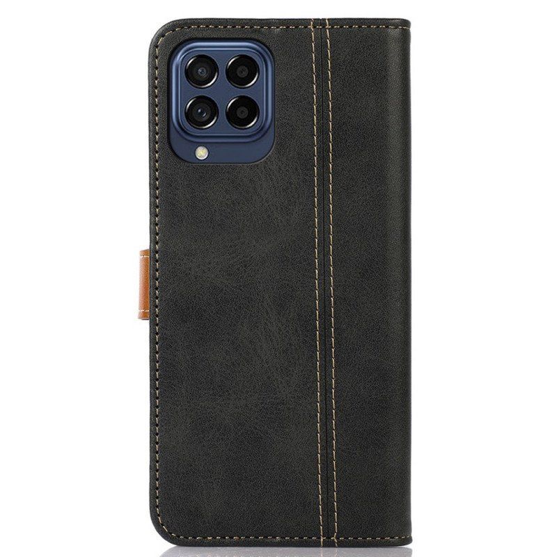 Etui Folio do Samsung Galaxy M53 5G Stary Pasek