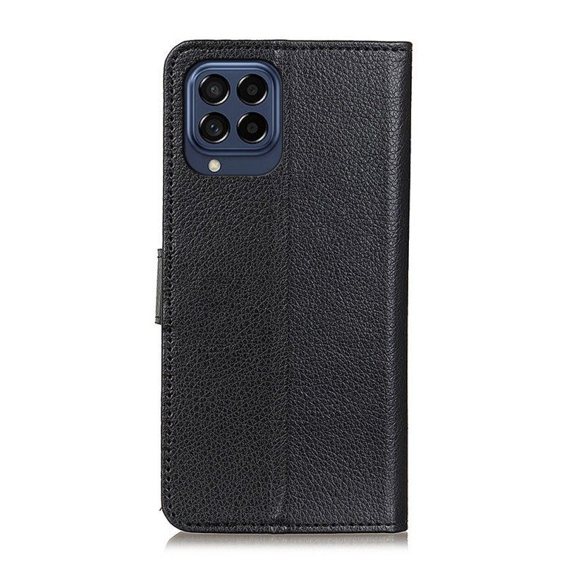 Etui Folio do Samsung Galaxy M53 5G Tradycyjna Sztuczna Skóra