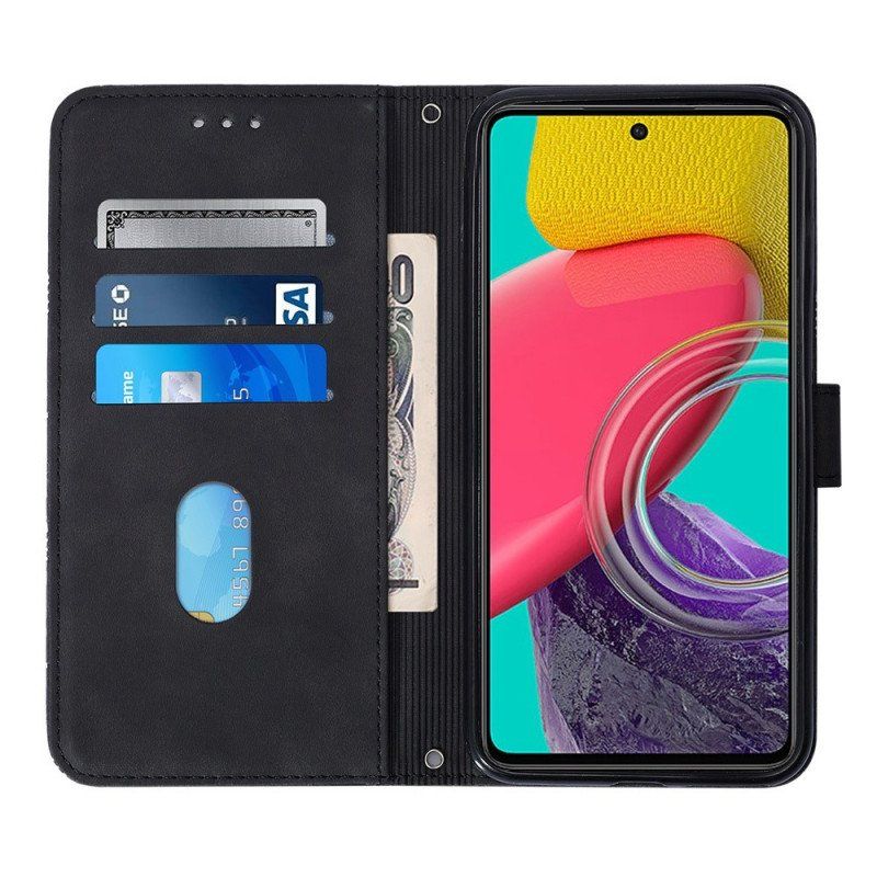 Etui Folio do Samsung Galaxy M53 5G Trójkąty Barkowe