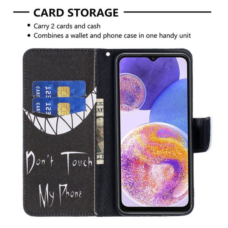 Etui Folio do Samsung Galaxy M53 5G Zły Telefon