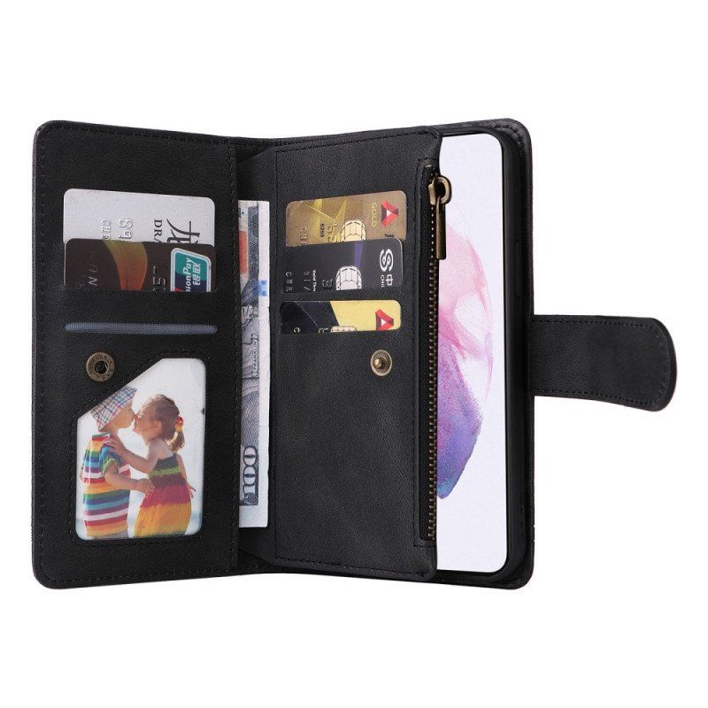 Etui Folio do Samsung Galaxy S22 5G Biznes Wielofunkcyjny