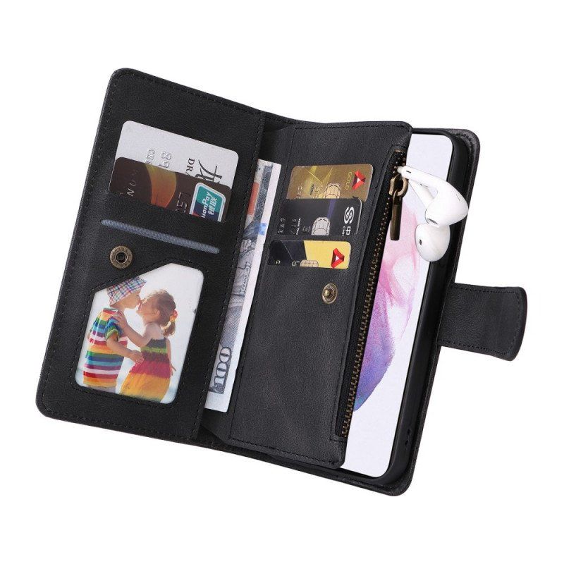 Etui Folio do Samsung Galaxy S22 5G Biznes Wielofunkcyjny