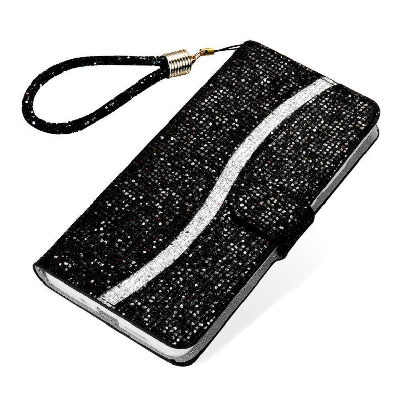 Etui Folio do Samsung Galaxy S22 5G Cekiny S Design