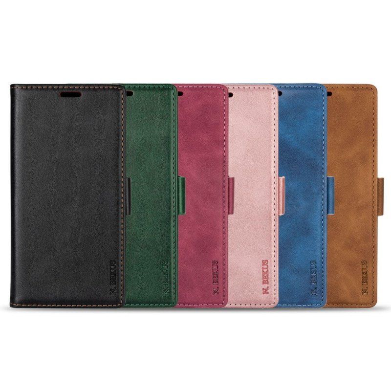 Etui Folio do Samsung Galaxy S22 5G Ln.bekus Efekt Skóry