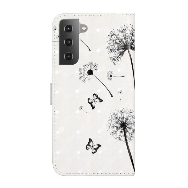 Etui Folio do Samsung Galaxy S22 5G Mniszek Lekarski Miłości Dziecka