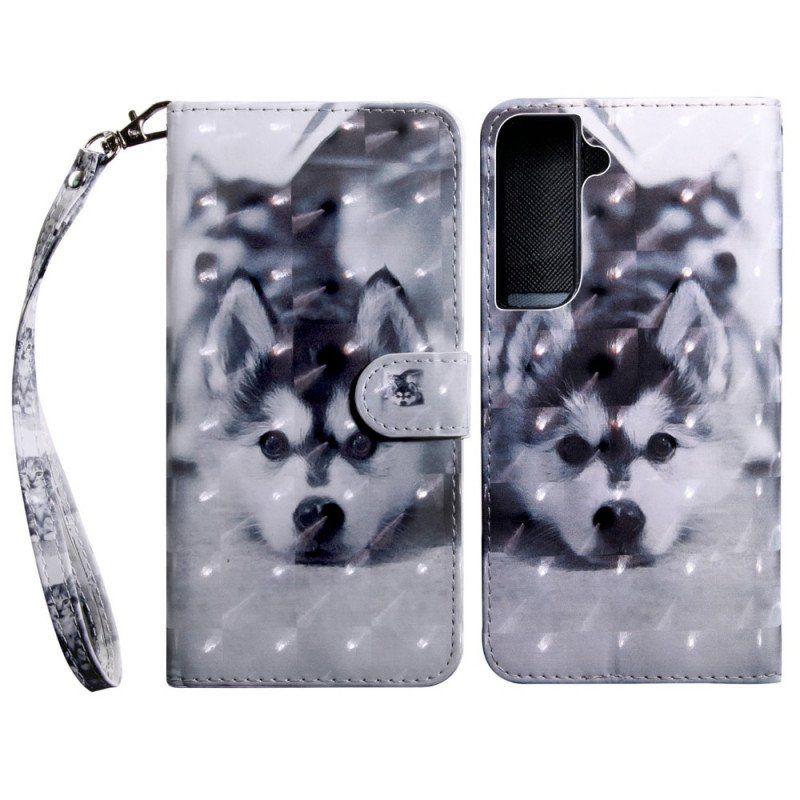 Etui Folio do Samsung Galaxy S22 5G Pies Gustaw