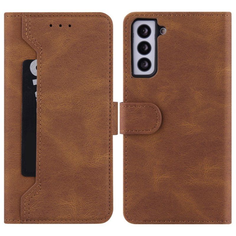 Etui Folio do Samsung Galaxy S22 5G Posiadacz Karty Z Przodu